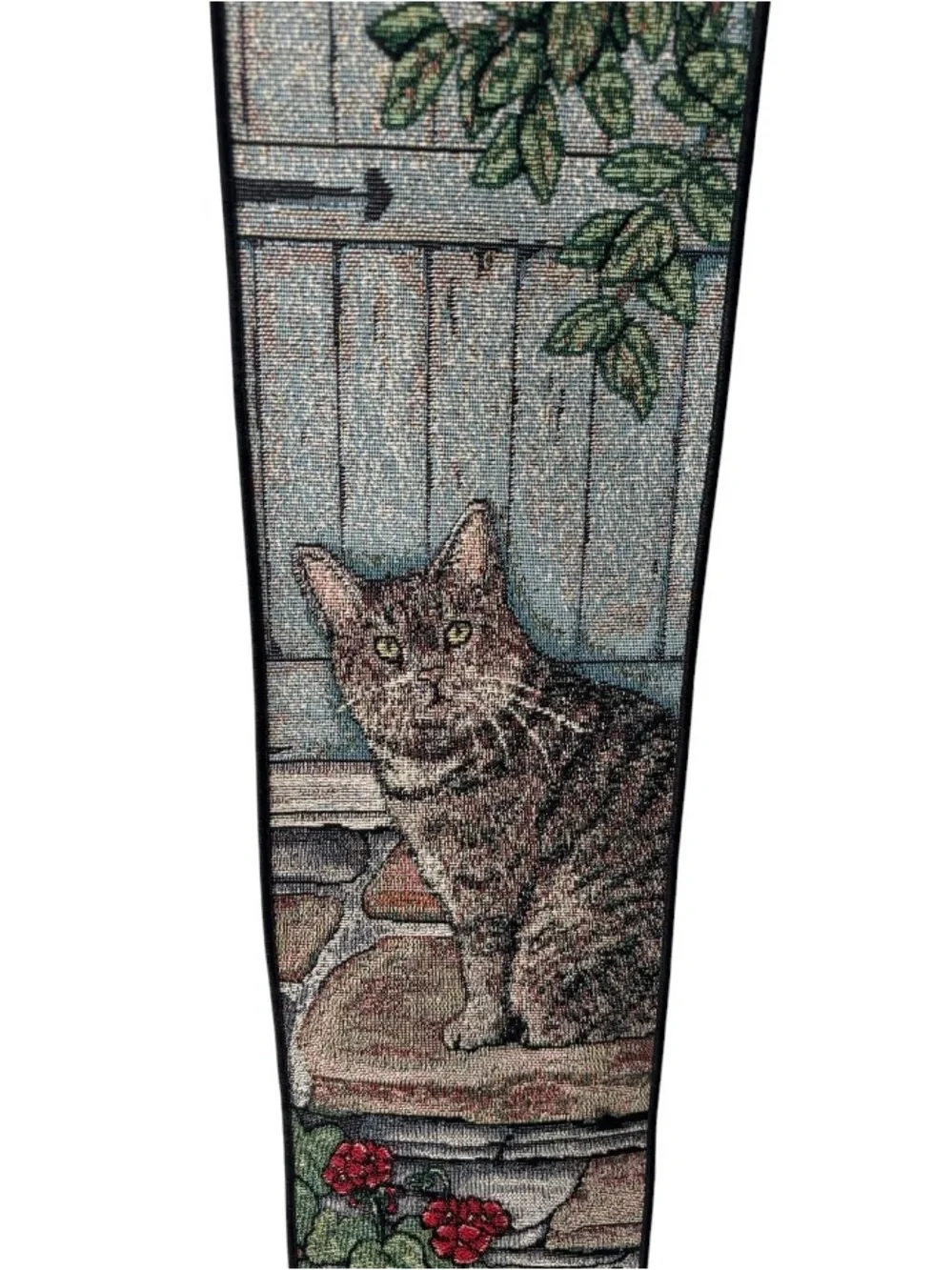 Wall Hanging Tapestry Cat & Floral Theme “The Cat Meow”